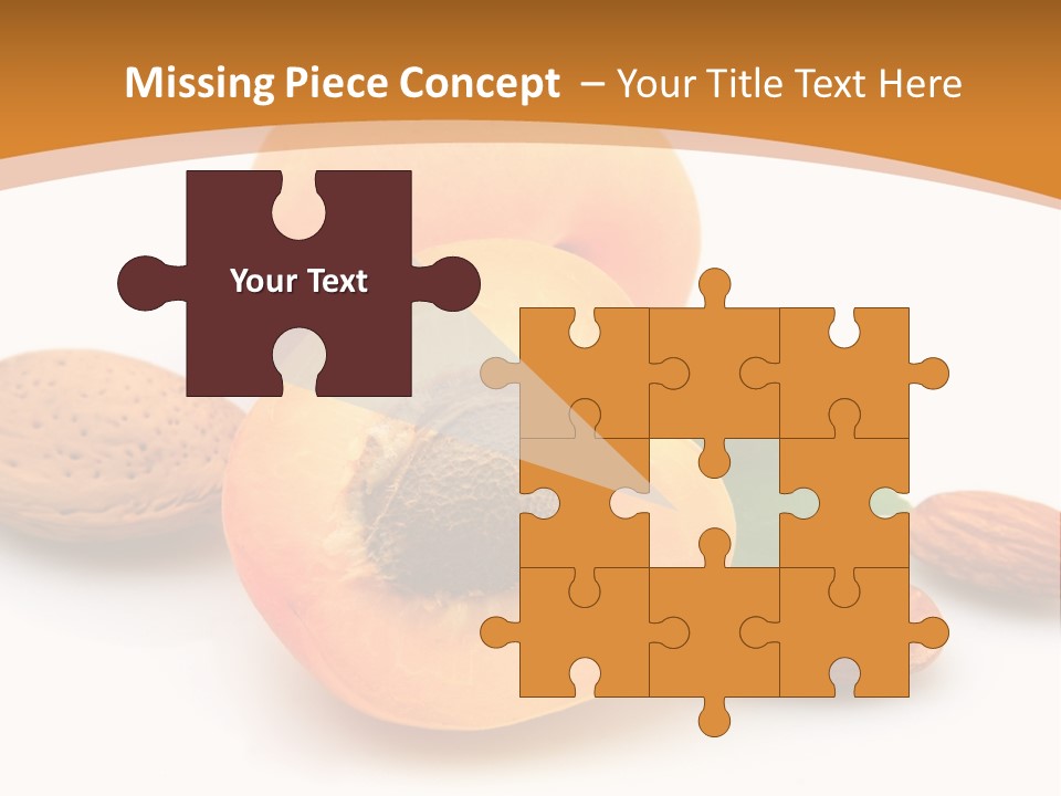 Walnut Sweet Vegetarian PowerPoint Template