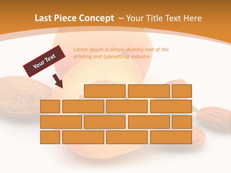 Walnut Sweet Vegetarian PowerPoint Template