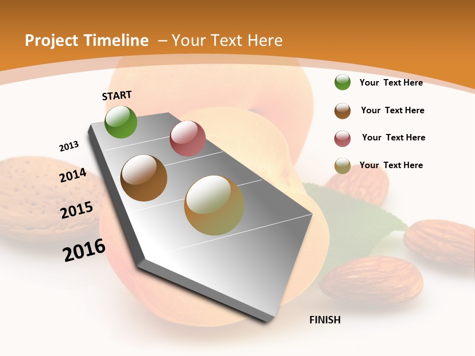 Walnut Sweet Vegetarian PowerPoint Template