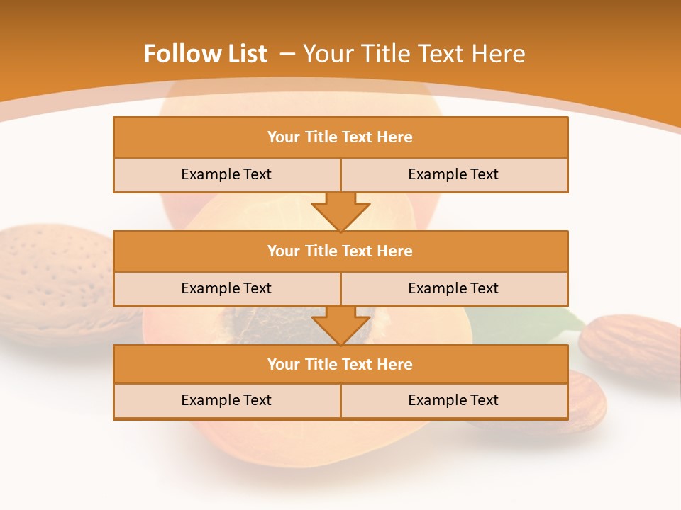 Walnut Sweet Vegetarian PowerPoint Template