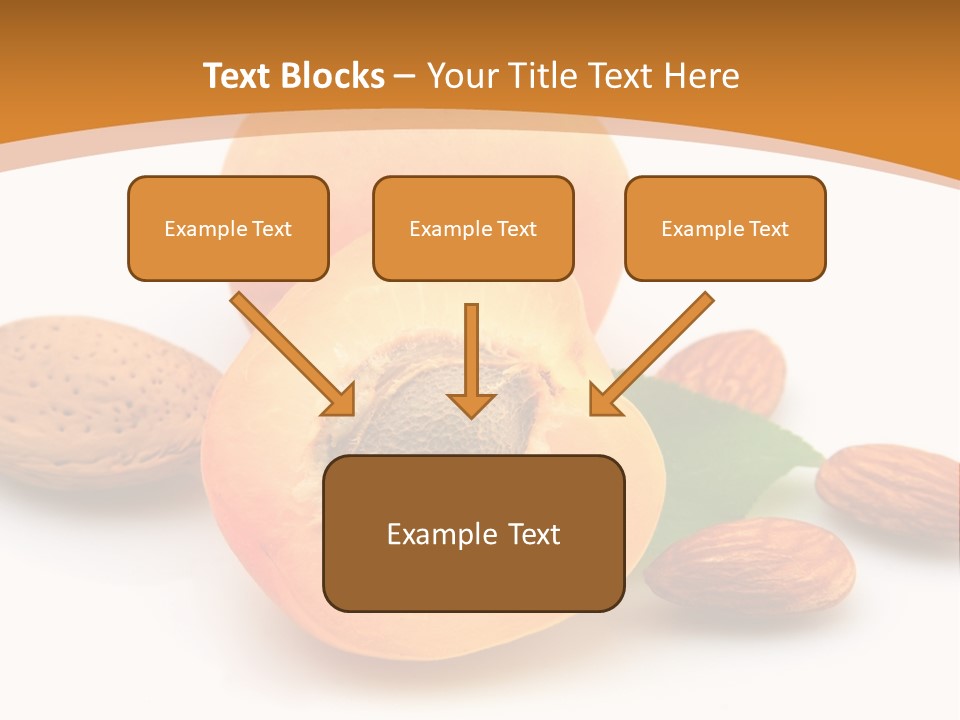 Walnut Sweet Vegetarian PowerPoint Template
