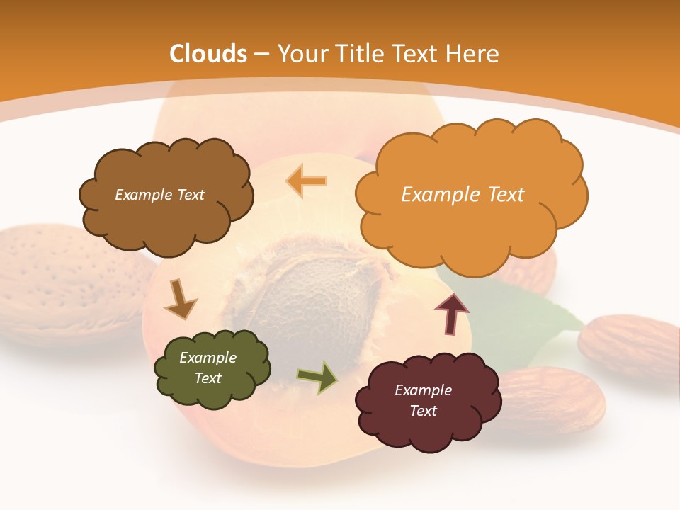 Walnut Sweet Vegetarian PowerPoint Template