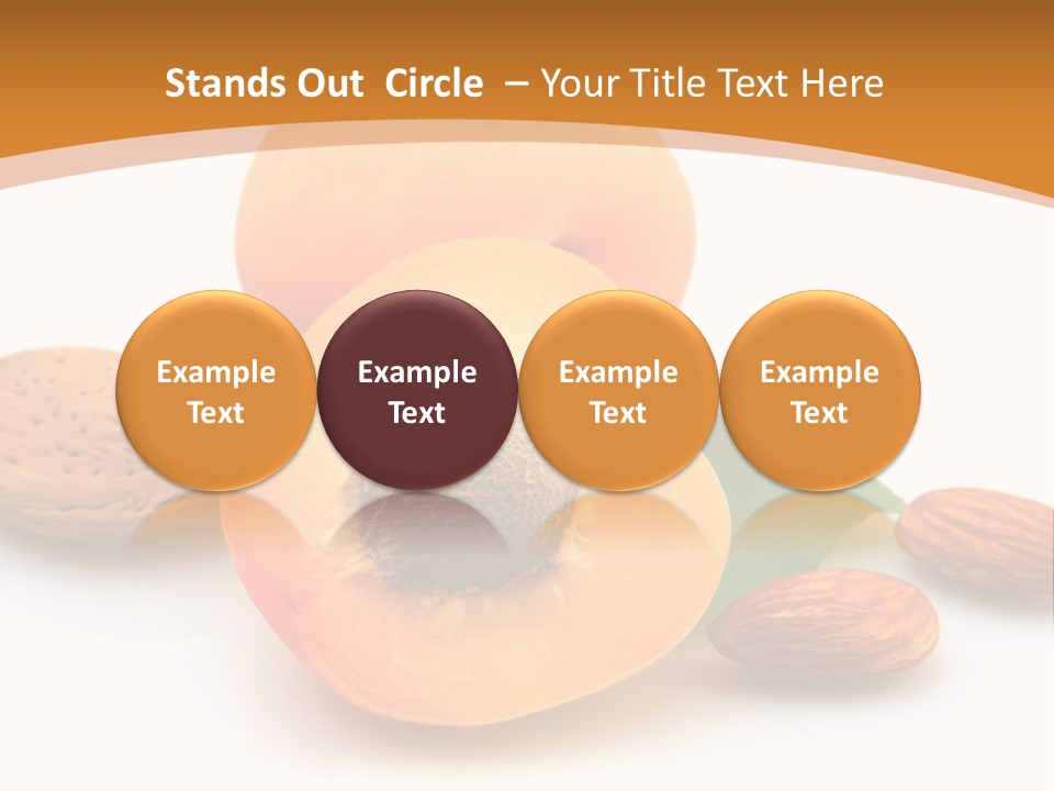 Walnut Sweet Vegetarian PowerPoint Template