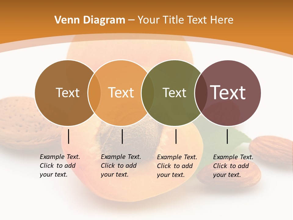 Walnut Sweet Vegetarian PowerPoint Template