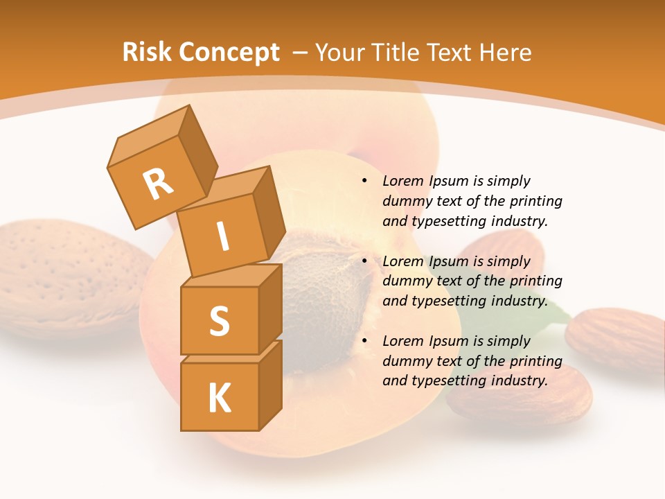 Walnut Sweet Vegetarian PowerPoint Template