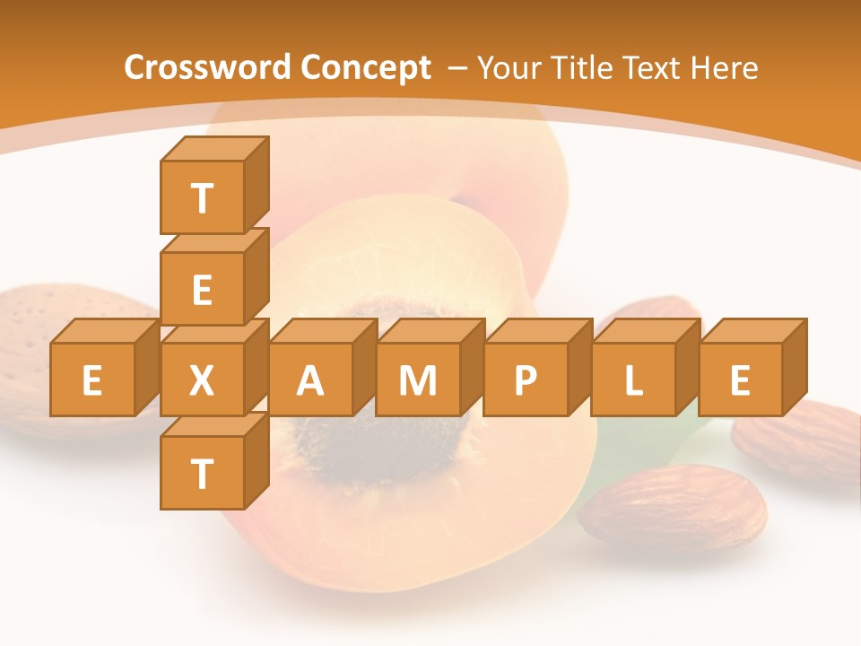 Walnut Sweet Vegetarian PowerPoint Template