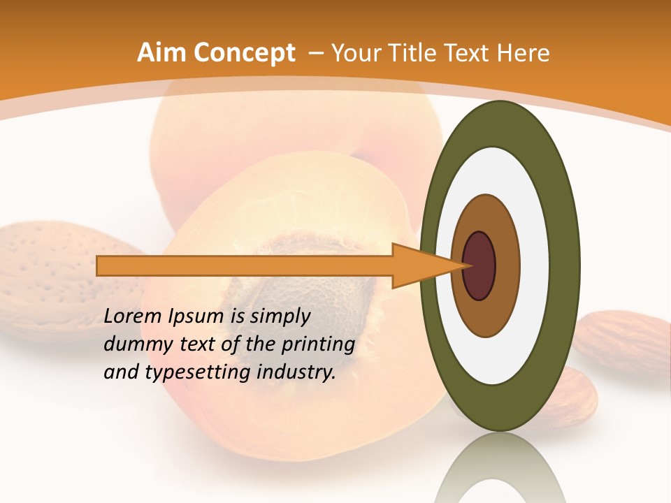 Walnut Sweet Vegetarian PowerPoint Template