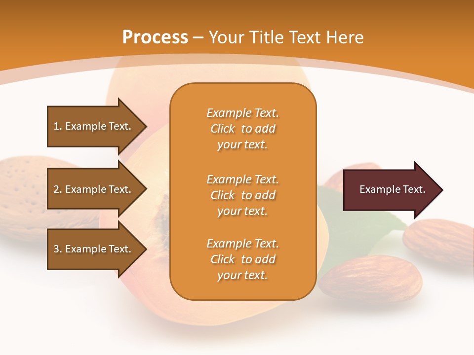 Walnut Sweet Vegetarian PowerPoint Template
