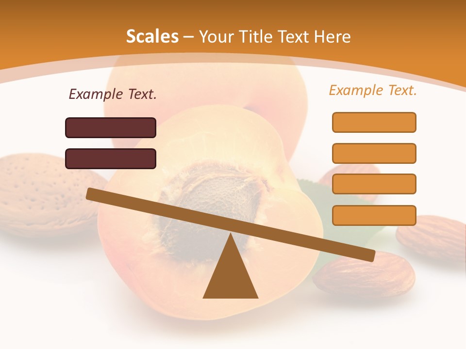Walnut Sweet Vegetarian PowerPoint Template