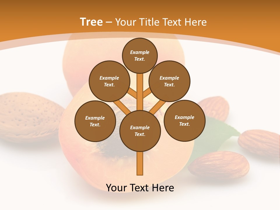 Walnut Sweet Vegetarian PowerPoint Template