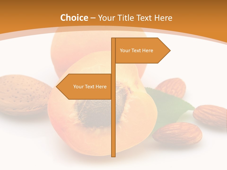 Walnut Sweet Vegetarian PowerPoint Template