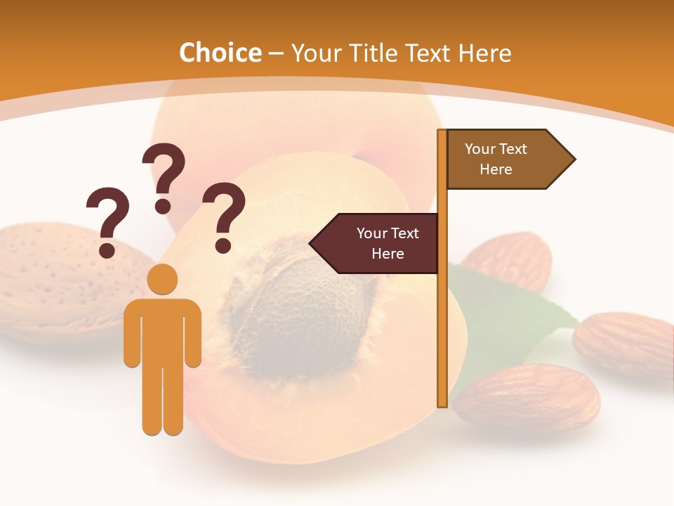 Walnut Sweet Vegetarian PowerPoint Template