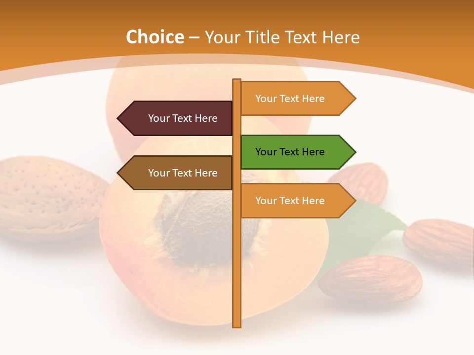 Walnut Sweet Vegetarian PowerPoint Template