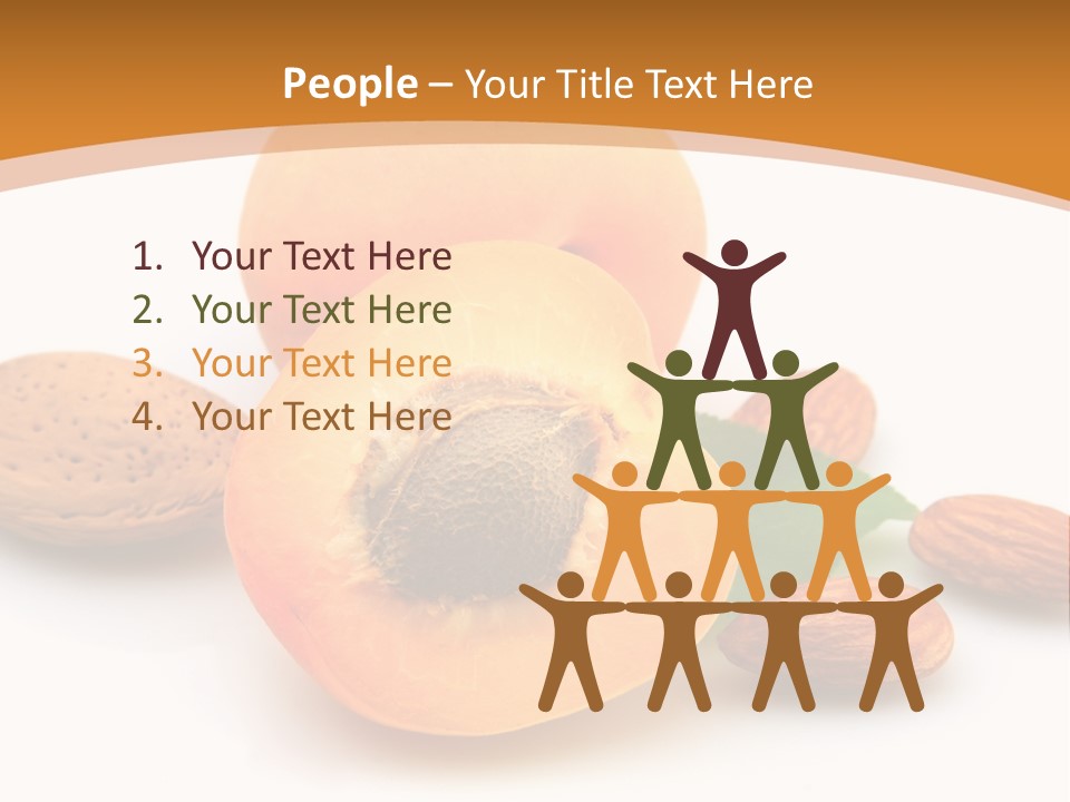 Walnut Sweet Vegetarian PowerPoint Template