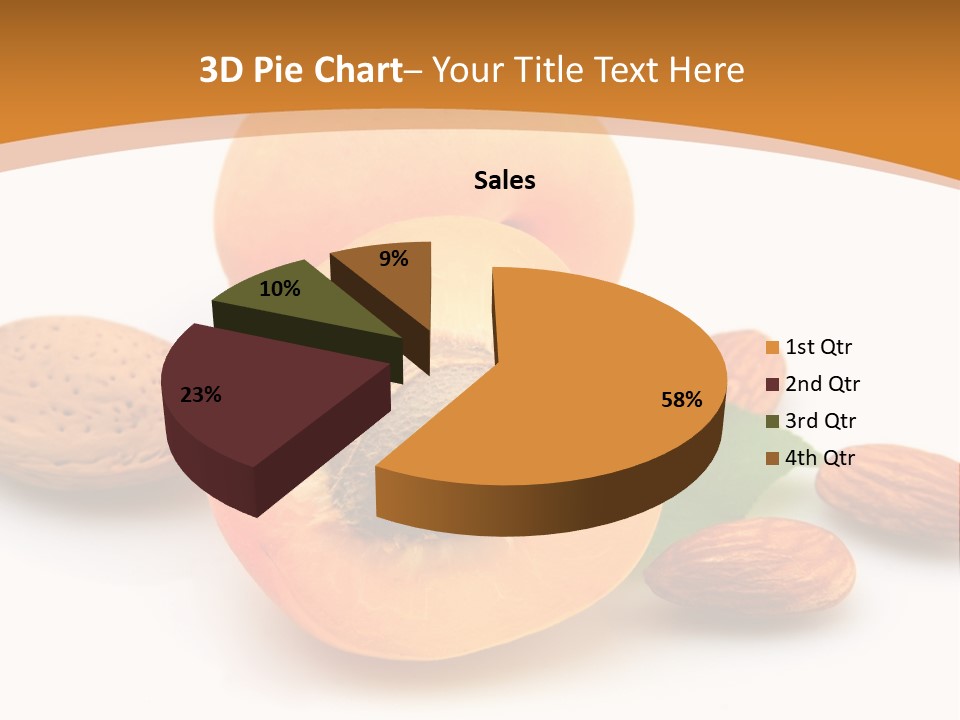 Walnut Sweet Vegetarian PowerPoint Template
