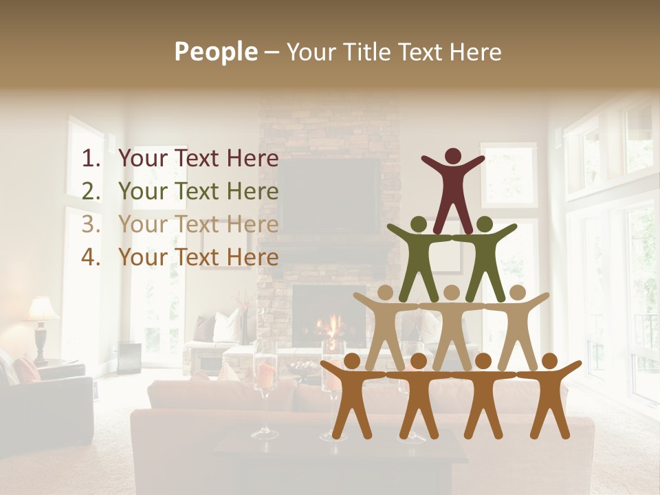 Smiling Closeup Culture PowerPoint Template