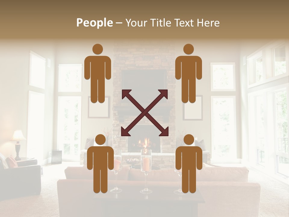 Smiling Closeup Culture PowerPoint Template