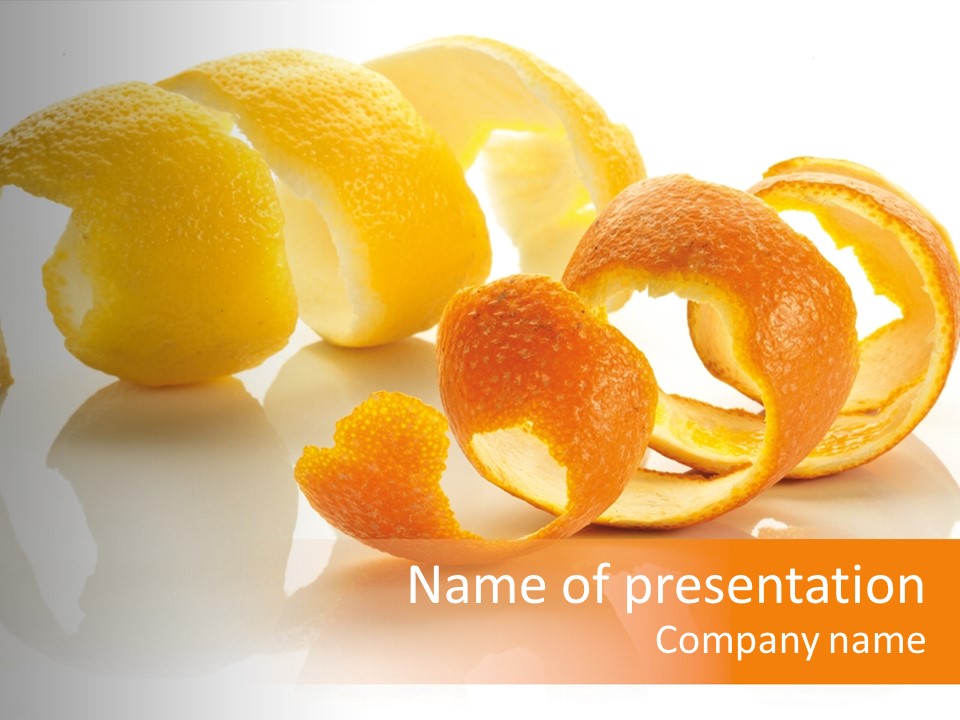 Spice Cut Flavouring PowerPoint Template