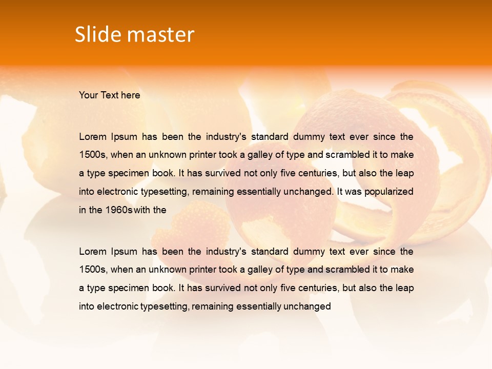 Spice Cut Flavouring PowerPoint Template