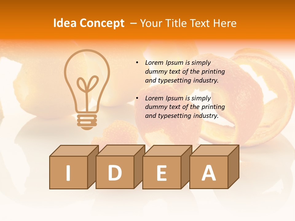 Spice Cut Flavouring PowerPoint Template