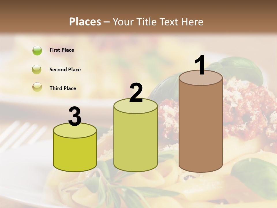 Tradition Plate Food PowerPoint Template