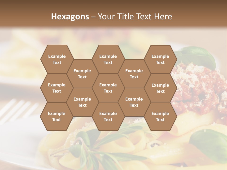 Tradition Plate Food PowerPoint Template