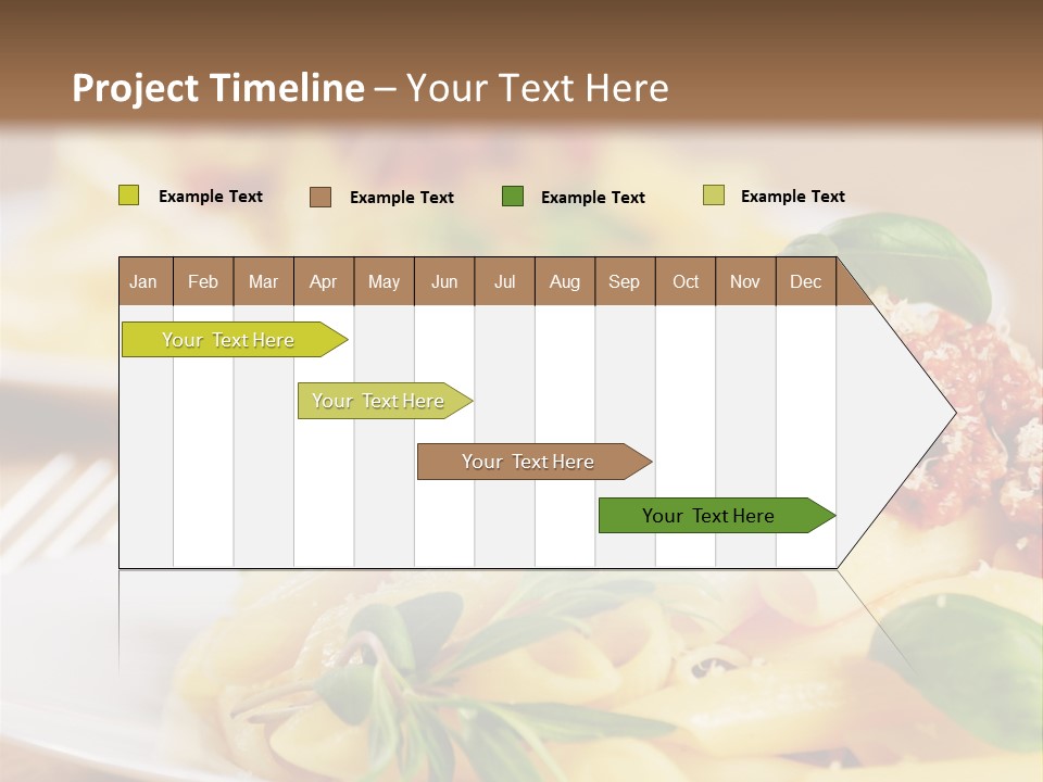 Tradition Plate Food PowerPoint Template