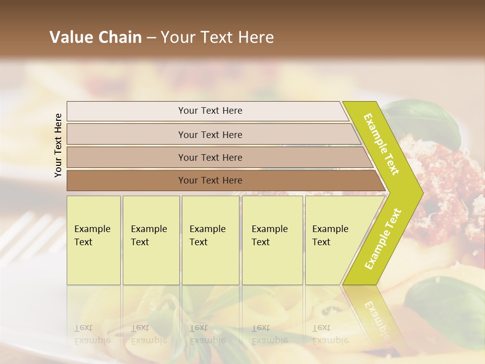 Tradition Plate Food PowerPoint Template