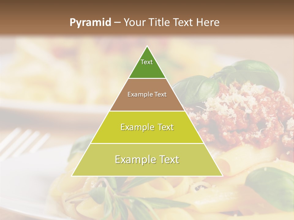 Tradition Plate Food PowerPoint Template