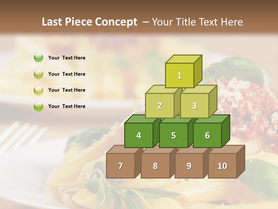 Tradition Plate Food PowerPoint Template