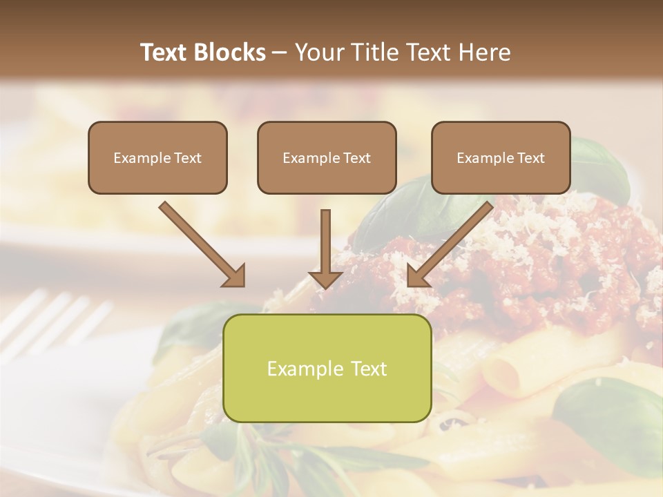 Tradition Plate Food PowerPoint Template