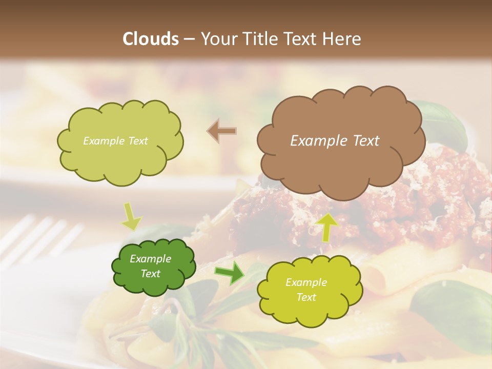 Tradition Plate Food PowerPoint Template