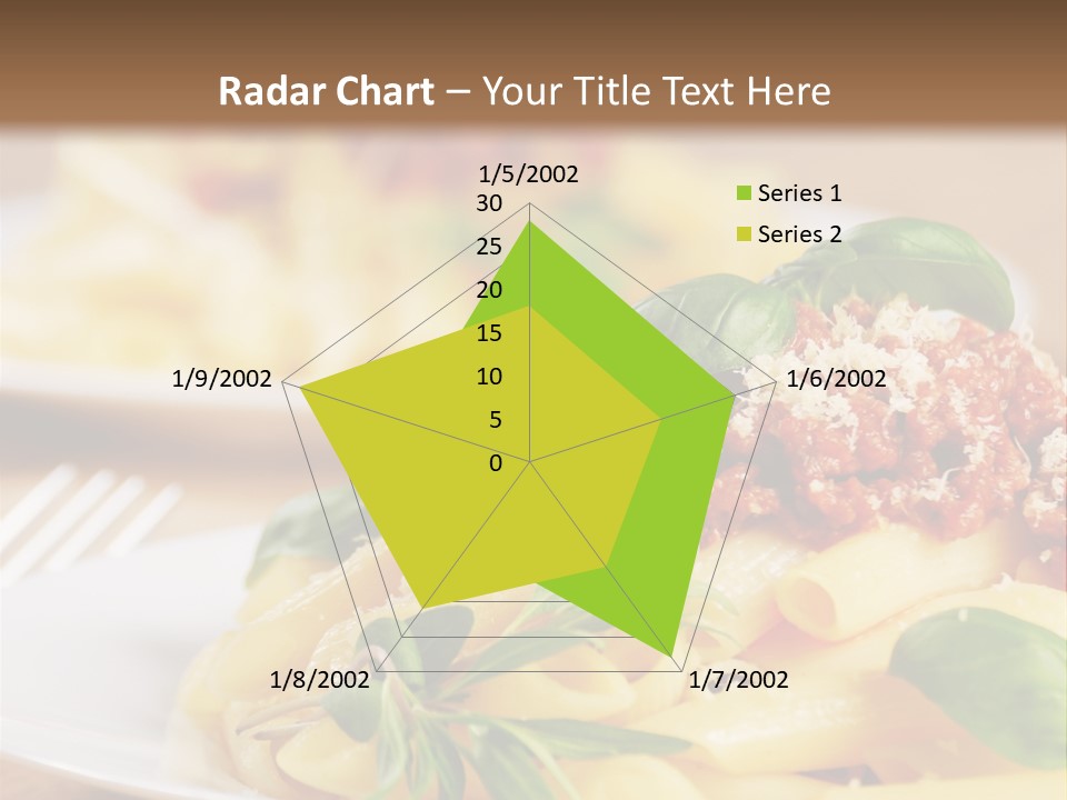 Tradition Plate Food PowerPoint Template