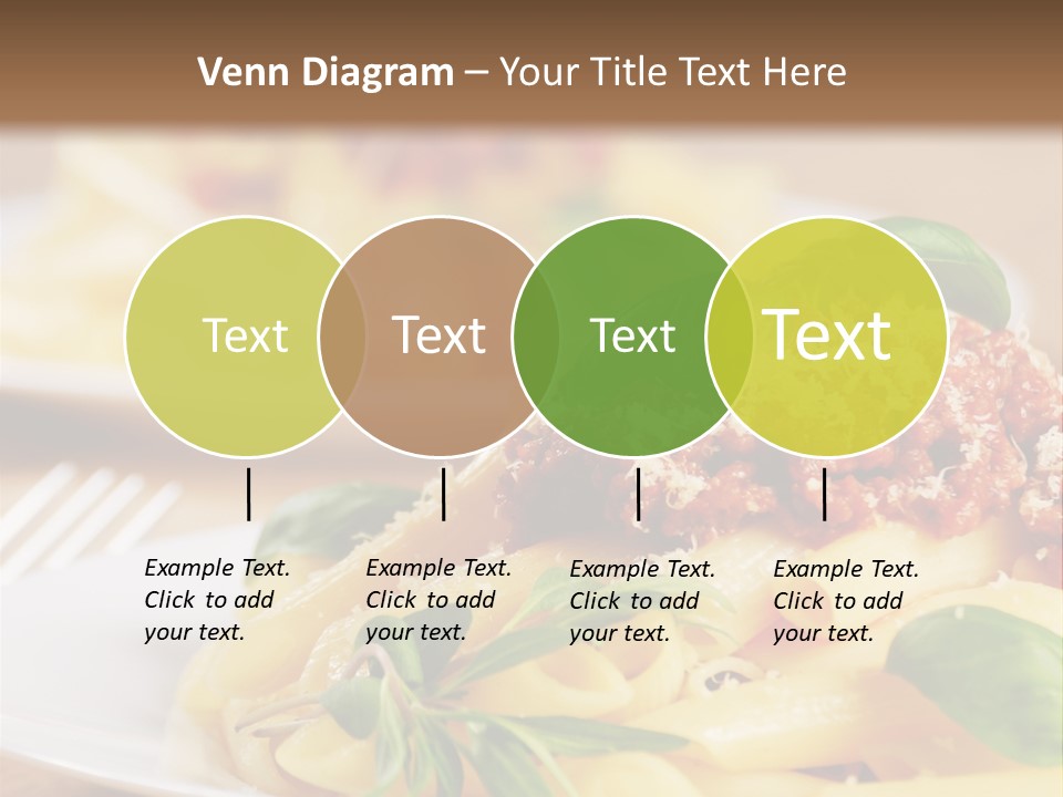 Tradition Plate Food PowerPoint Template
