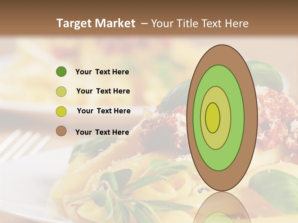 Tradition Plate Food PowerPoint Template