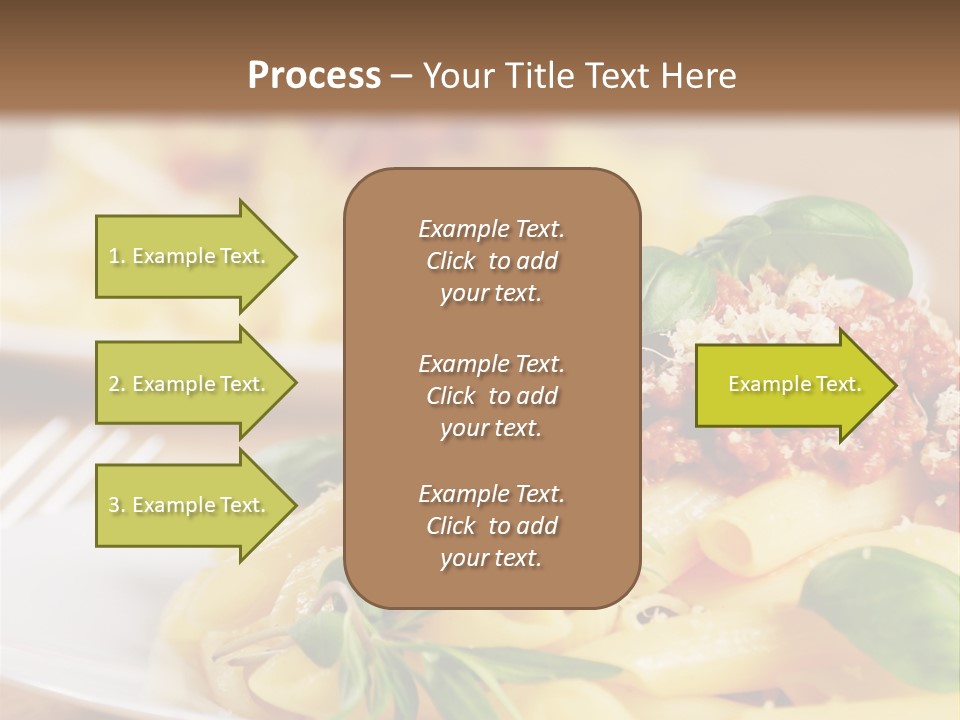 Tradition Plate Food PowerPoint Template