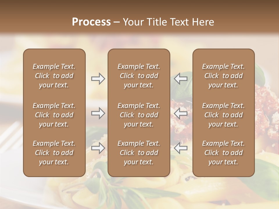 Tradition Plate Food PowerPoint Template