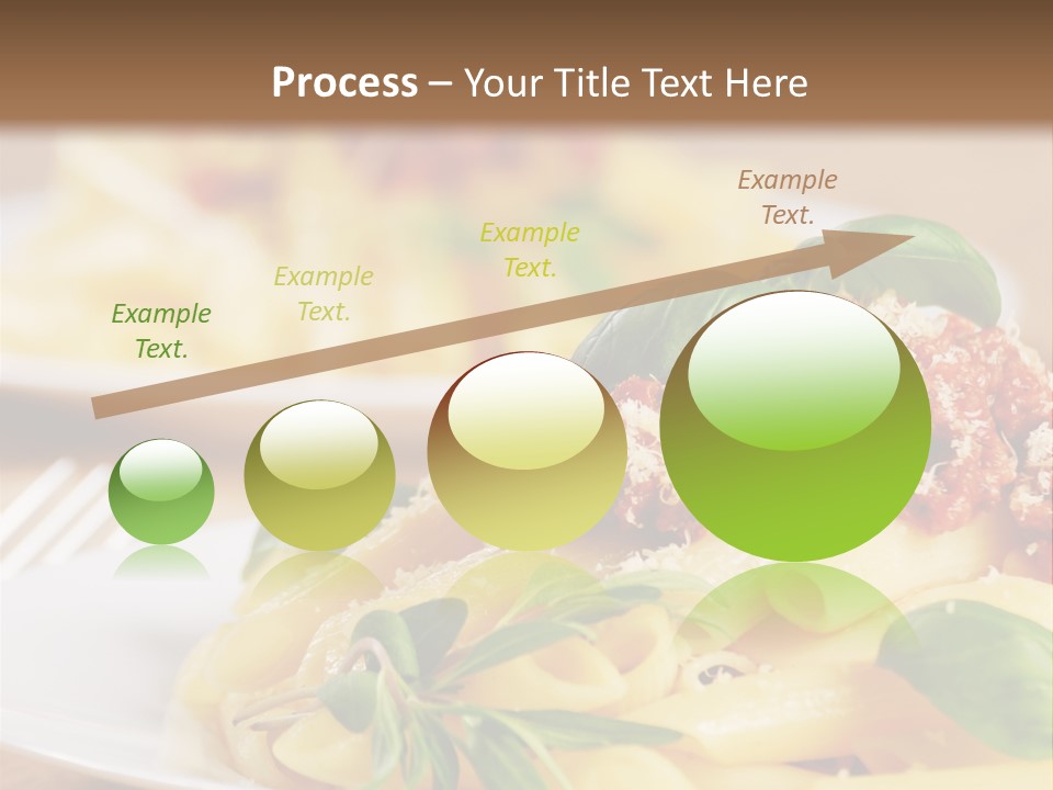 Tradition Plate Food PowerPoint Template