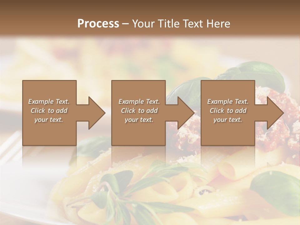 Tradition Plate Food PowerPoint Template