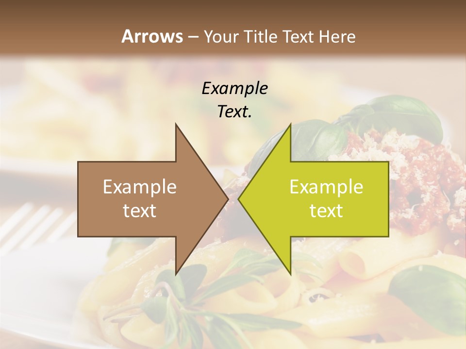 Tradition Plate Food PowerPoint Template