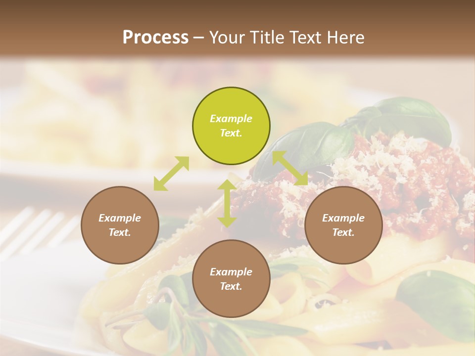 Tradition Plate Food PowerPoint Template