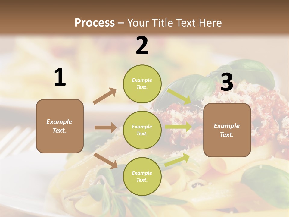 Tradition Plate Food PowerPoint Template