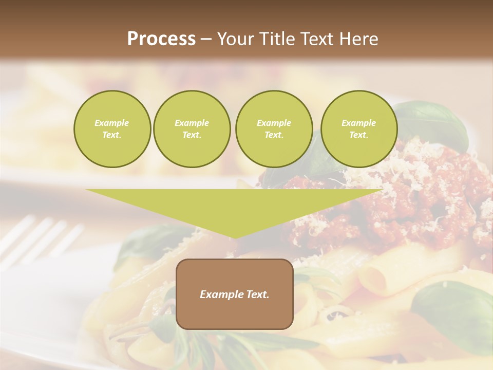 Tradition Plate Food PowerPoint Template