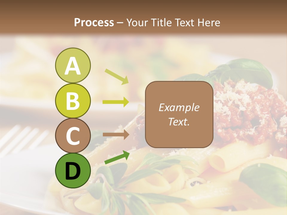 Tradition Plate Food PowerPoint Template