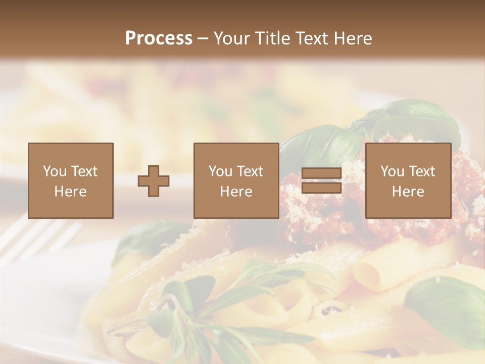 Tradition Plate Food PowerPoint Template