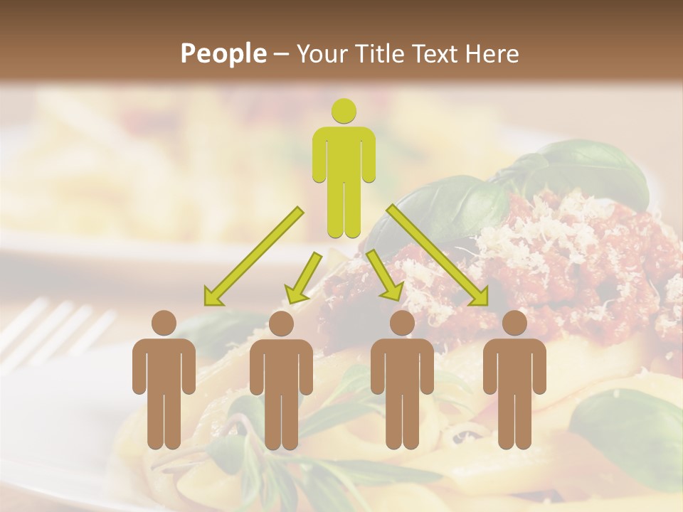 Tradition Plate Food PowerPoint Template