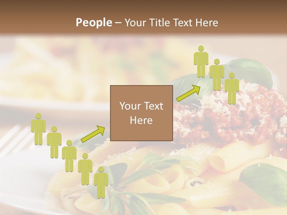 Tradition Plate Food PowerPoint Template