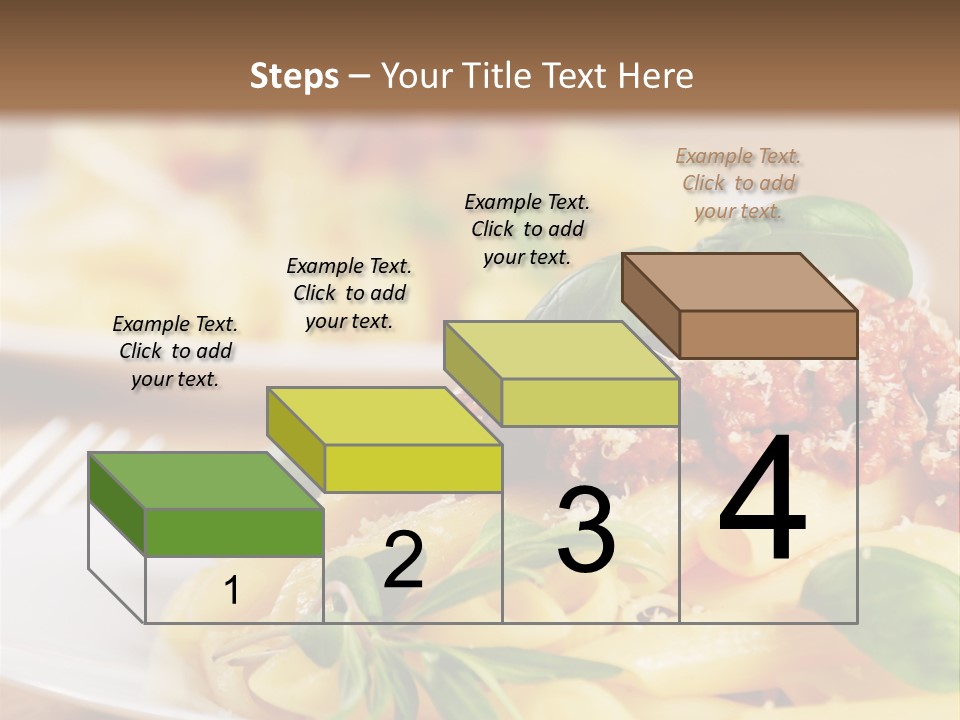 Tradition Plate Food PowerPoint Template