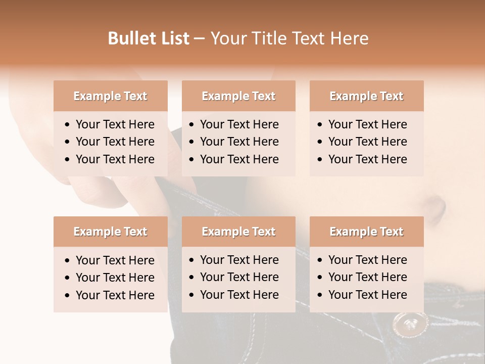 Lost Figure Pants PowerPoint Template