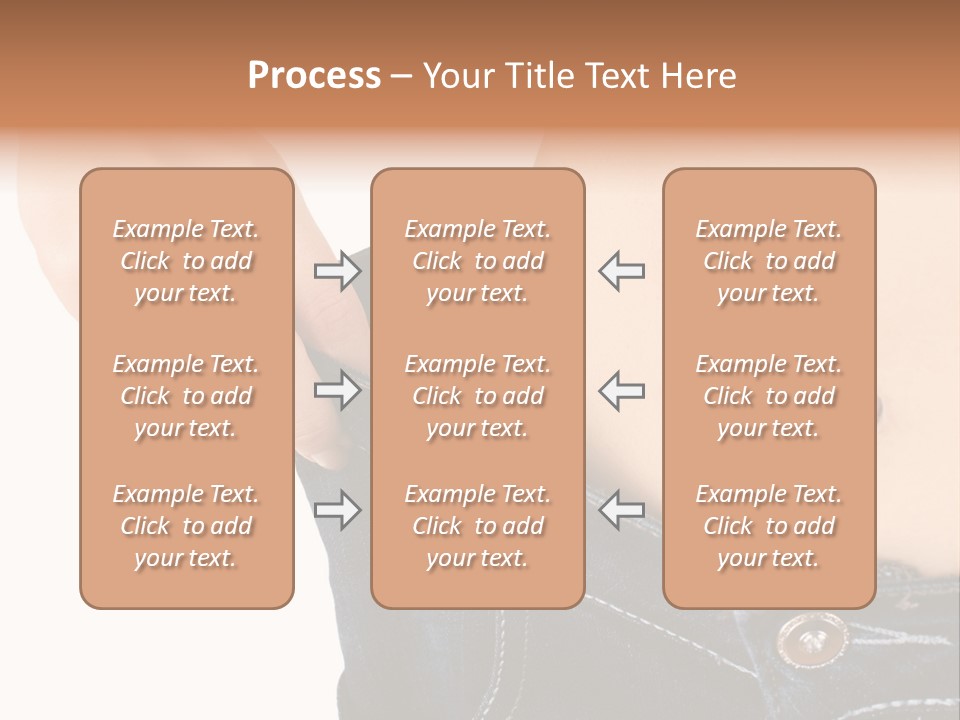 Lost Figure Pants PowerPoint Template
